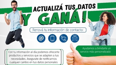 Yoayu sorteará varios premios entre los socios que actualicen su información de contacto
