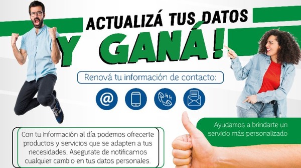 Yoayu sorteará varios premios entre los socios que actualicen su información de contacto