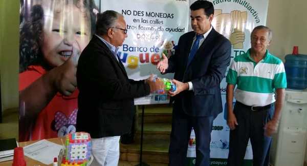 Cooperativa Yoayu donó cerca de 3.000 juguetes al Banco de Juguetes del Ministerio de la Niñez