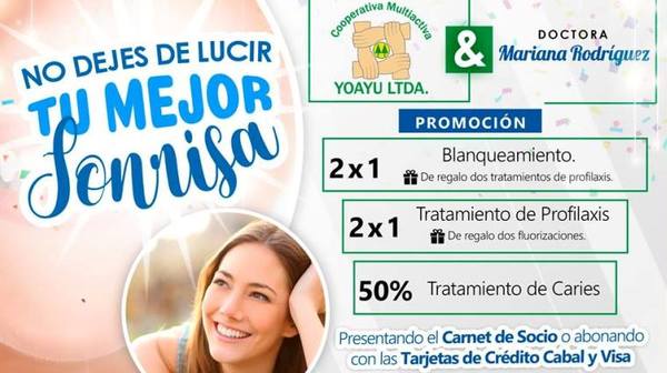 Yoayu beneficia a sus socios con promociones en tratamientos odontológicos