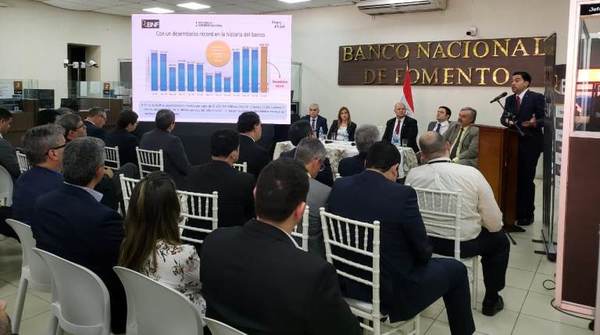BNF aumentó 36% su cartera de créditos en el primer año de gestión