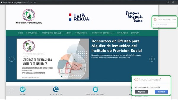 Asistencia en línea es el nuevo sistema de agendamiento de citas del IPS
