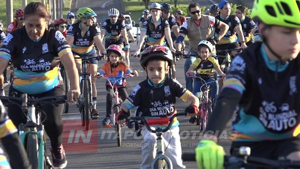 ENCARNACIÓN CELEBRÓ EL DÍA MUNDIAL SIN AUTO