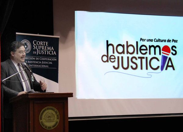 Programa Hablemos de Justicia dará charla en el interior