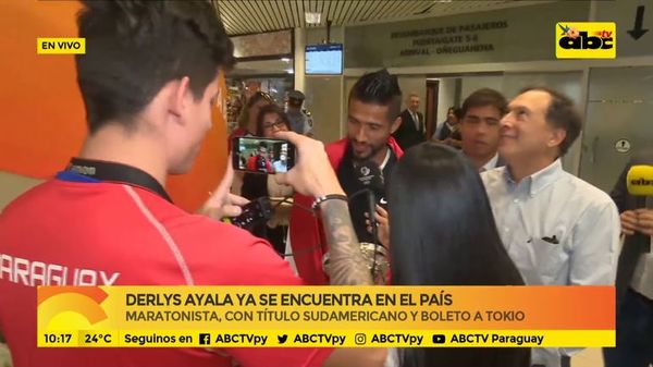 Campeón sudamericano ya llegó al aeropuerto - ABC Noticias - ABC Color