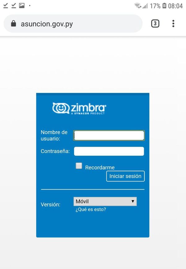 Web de la Municipalidad no funciona - Crónicas Ciudadanas - ABC Color