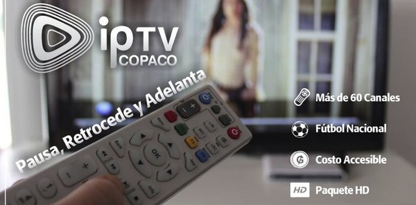 Copaco promociona su servicio de TV interactiva