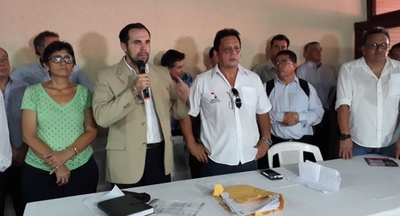 Sindicatos expresan su apoyo a las autoridades de Copaco