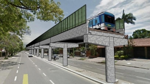 Proyectan Tren Elevado entre Asunción y Luque con financiación privada
