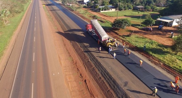 Tape Porã colocará dos vigas para un puente peatonal en Campo 9