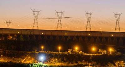 ITAIPU cubrió 88,5% en horario pico de consumo energético que registró la ANDE