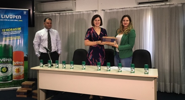 Unilever dona a Senepa importante lote de repelentes