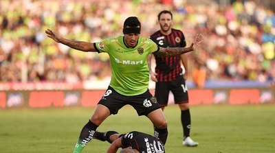 Darío Lezcano fue clave en la victoria del Juárez