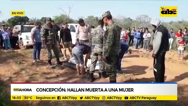 Concepción: Hallan muerta a una mujer - ABC Noticias - ABC Color