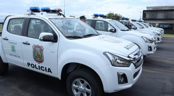 Gobierno destinó más de USD 1.300.000 a compra de patrulleras para la Policía