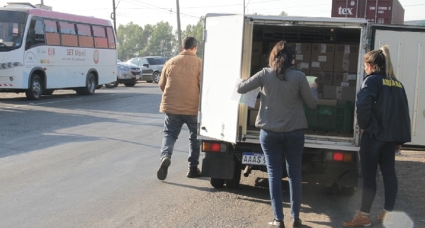 La SET y otras instituciones arrancan operativo contra el contrabando