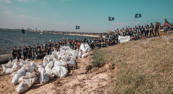 Más de 11.000 kg de residuos fueron interceptados en dos jornadas de limpieza