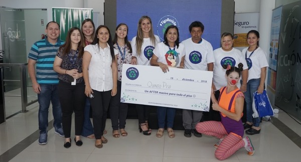 Tigo realizó campaña interna de reciclaje