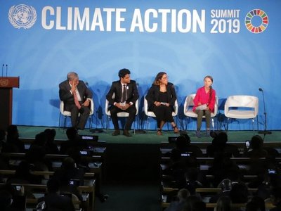 ONU declara emergencia climática y joven activista reprocha a líderes