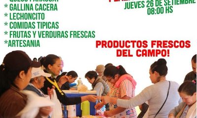 Preparan feria en Yguazú