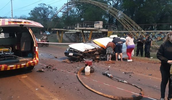 Taxista fallece en accidente en Hernandarias