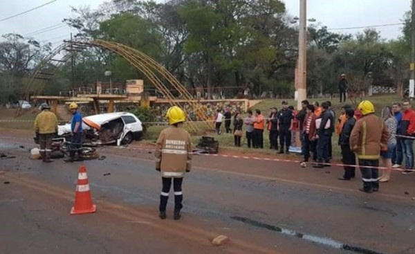 Taxista muere en choque frontal en Hu´i Rupa