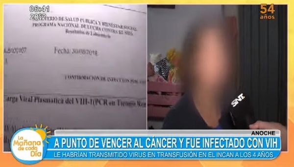 Niño que se trataba de cáncer contrajo VIH en el Incan, denuncian