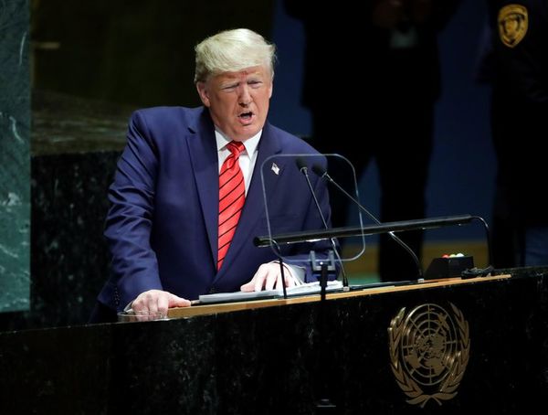 Trump llama a Maduro “marioneta de Cuba” en su discurso ante la ONU - Mundo - ABC Color