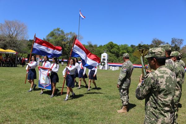 Recordaron 153 años de la victoria de Curupayty - Nacionales - ABC Color