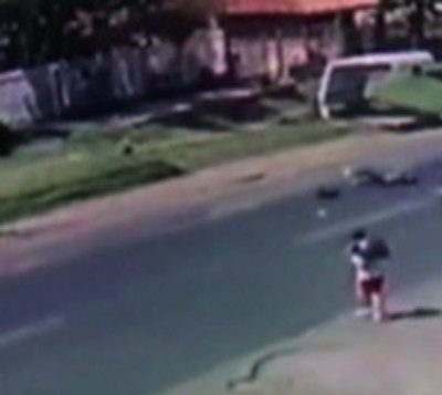 Niño que salió al paso de automóvil se recupera - Paraguay.com
