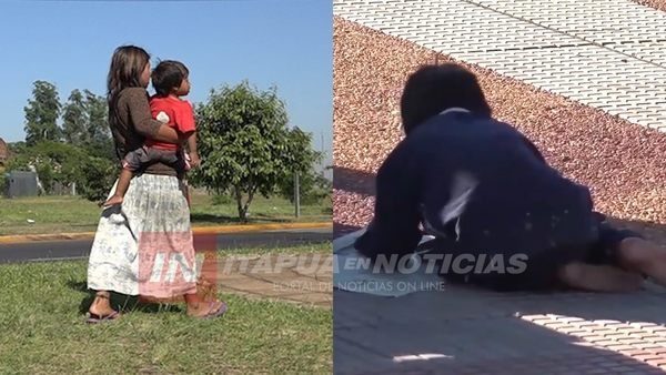 ENCARNACIÓN: HAY PADRES INDÍGENAS “ALQUILAN” A SUS HIJOS PARA PEDIR LIMOSNAS