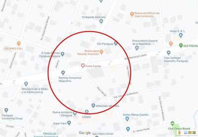 Bloqueo sobre Mariscal López genera congestión en el tráfico - Nacionales - ABC Color
