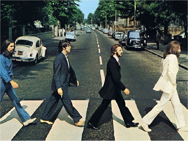 Los Beatles vuelven a cruzar Abbey Road