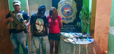 Concepción: Una joven y un menor caen con drogas