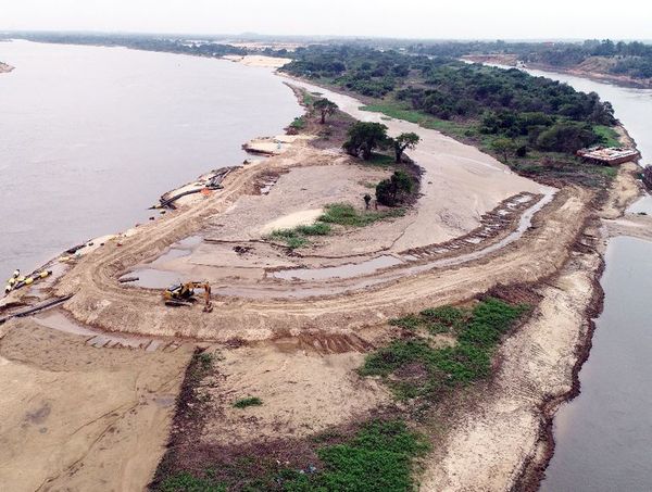 Isla San Francisco: obras siguen paradas   - Nacionales - ABC Color