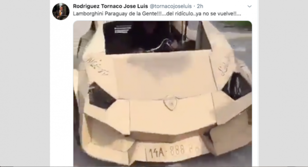 HOY / Lamborghini del "Paraguay de la Gente": “La vorágine de gritar goles en off side”