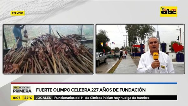 Fuerte Olimpo celebra 227 años de fundación - ABC Noticias - ABC Color