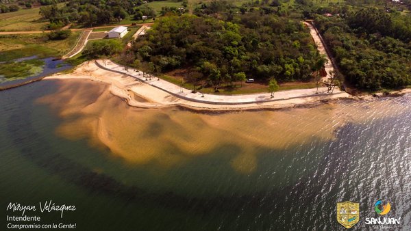 VA TOMANDO FORMA LA NUEVA PLAYA DE SAN JUAN DEL PNÁ.