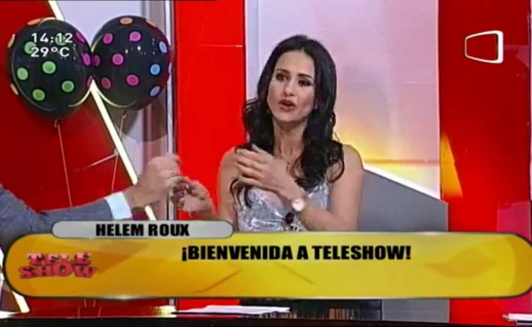 Helem Roux se sumó a "TeleShow"