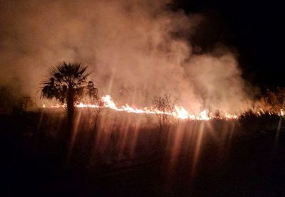 Los focos de incendio se redujeron a 21, según Infona - Nacionales - ABC Color