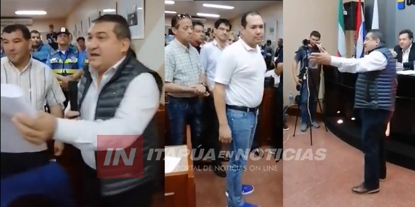 INCIDENTADA SESIÓN DE LA JUNTA EN ENCARNACIÓN POR COMBUSTIBLE