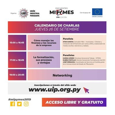 UIP organiza 5to encuentro de MiPYMES - .::RADIO NACIONAL::.