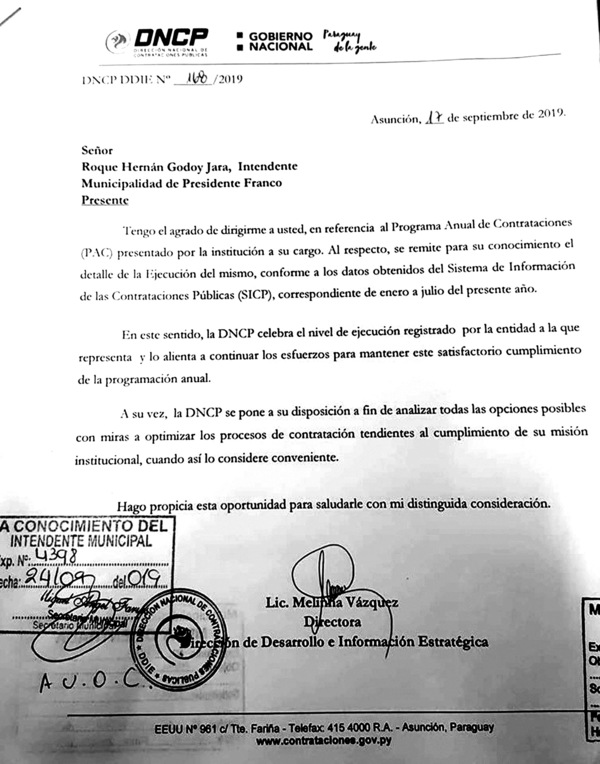 Godoy alardea sobre ejecución presupuestaria pero mejoras no se observan en el municipio