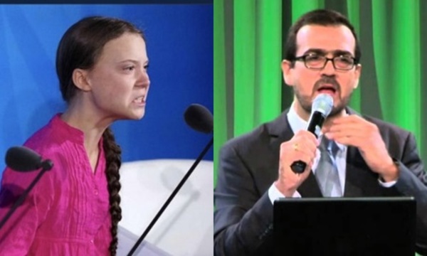 Pastor Emilio Agüero generó revuelo al cuestionar discurso de Greta Thunberg