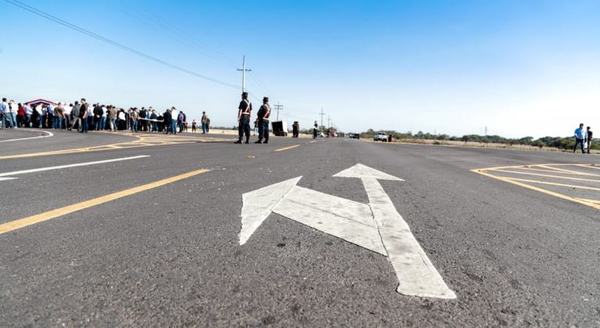 Habilitan circunvalación y acceso vial a Pilar para optimizar el tránsito en la zona