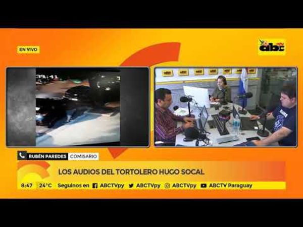 Audios de Hugo Marcelo Socal y de su pareja - ABC Noticias - ABC Color