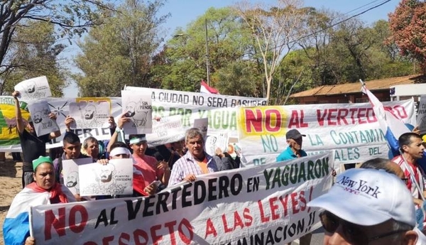 HOY / Protestan contra instalación de vertedero: no tiene permiso ni licencia ambiental, denuncian