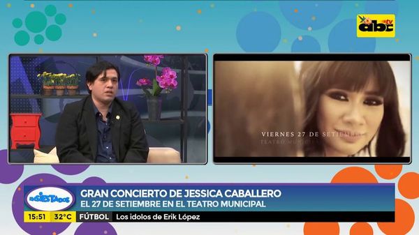 Gran concierto de Jessica Caballero - Ensiestados - ABC Color