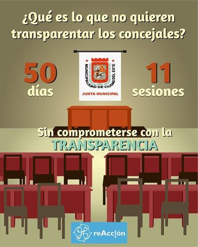 Concejales de Ciudad del Este evaden compromisos con la educación y transparencia