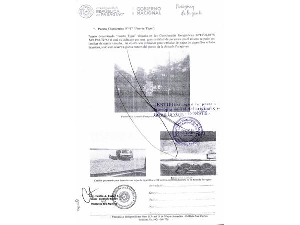 Denuncia de la UIC a la Fiscalía señaló al puesto de la Armada